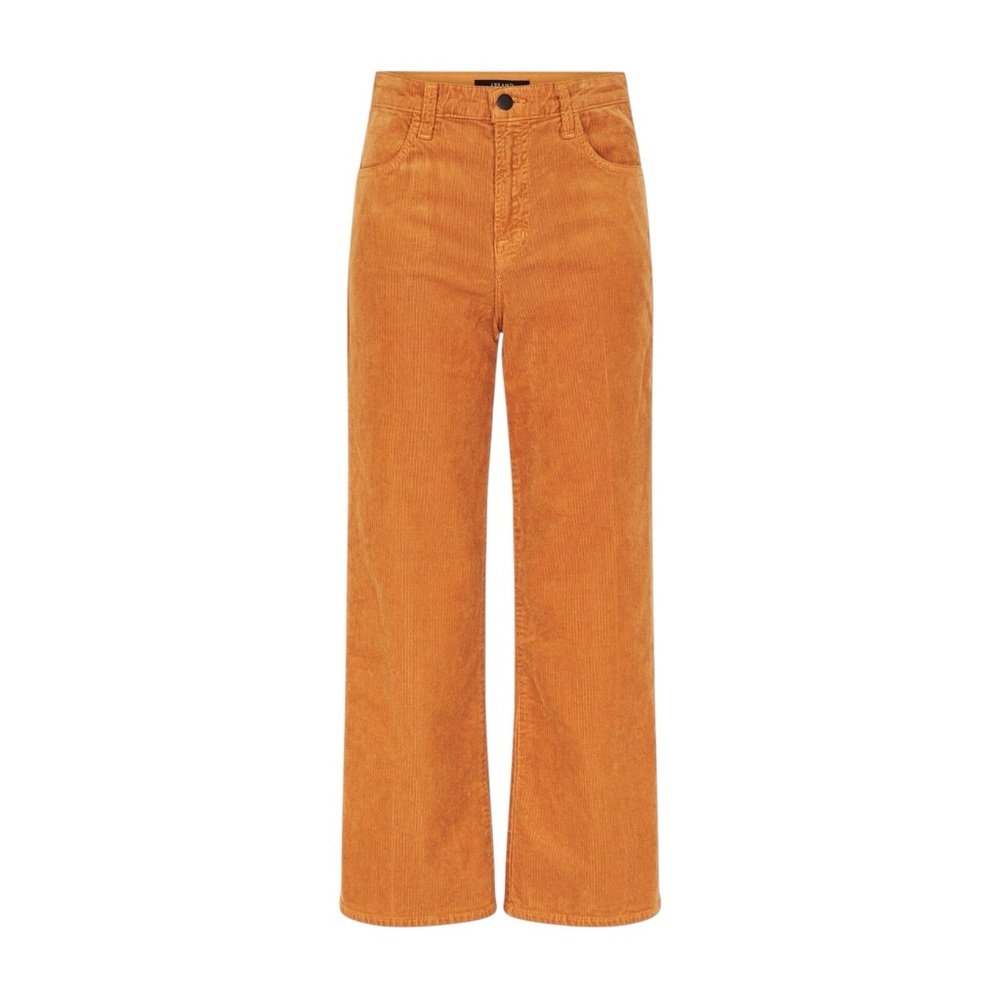 J Brand Joan Crop High Rise Cord in Titan, 26